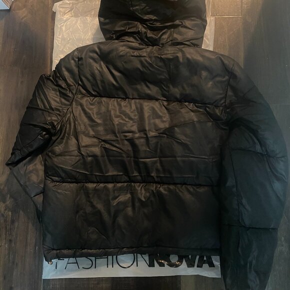Fashion Nova Women’s Puffer Jacket, Black – Sizes S/M/L New - Picture 5 of 12